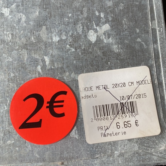 New French Twitter Metal Sign - Picture 3 of 5